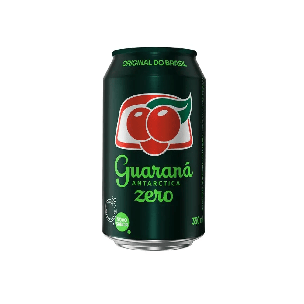 Guaraná Antártica zero - lata 350ml