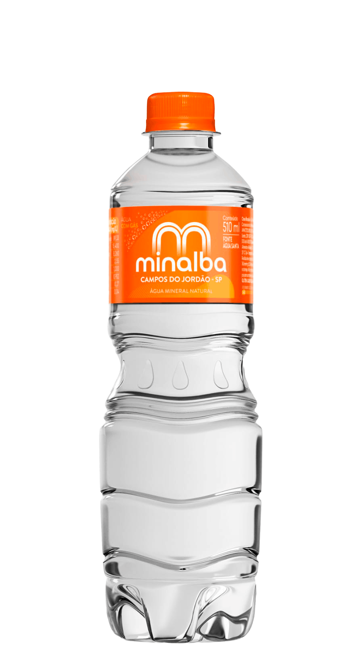 Minalba - água com gás - 500ml