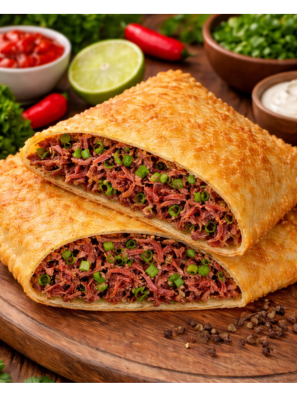 Tradicional Carne Seca com Catupiry