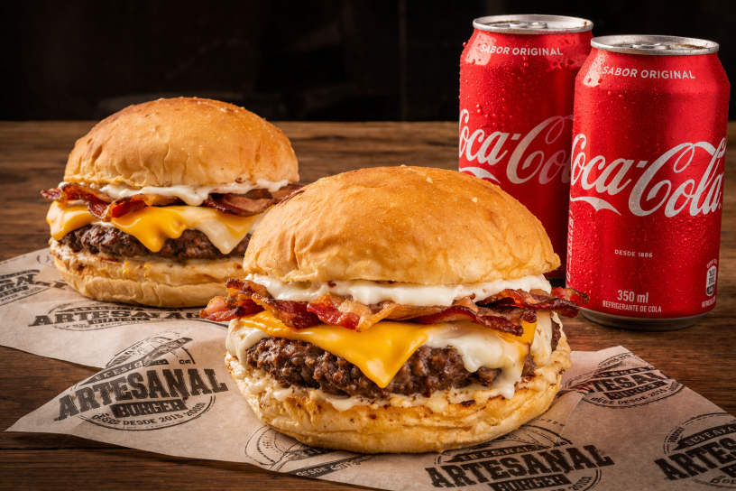 2 Clássico com Bacon + 2 Refrigerante 350ml