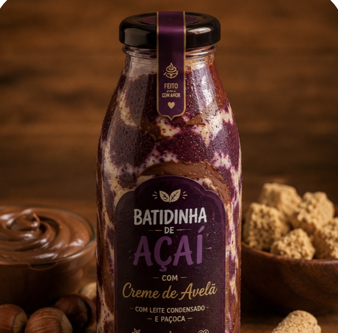 Batidinha de avelã