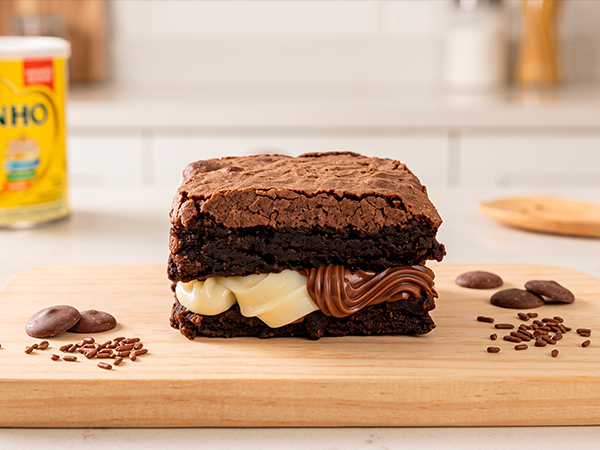 Brownie Ninho Cremoso com Nutella 100g