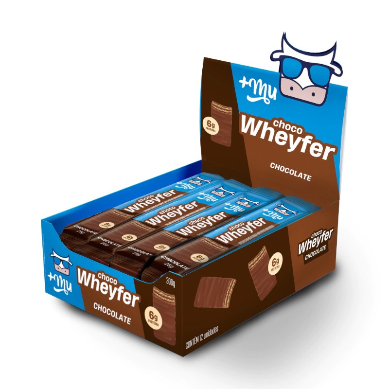 CHOCO WHEYFER CHOCOLATE 25G - +MU