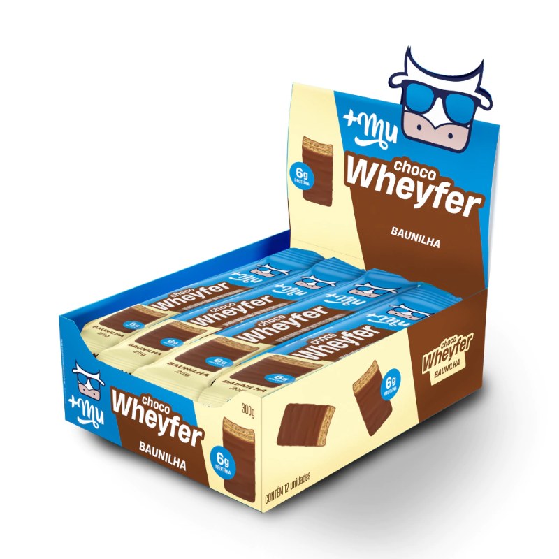 CHOCO WHEYFER BAUNILHA 25G - +MU