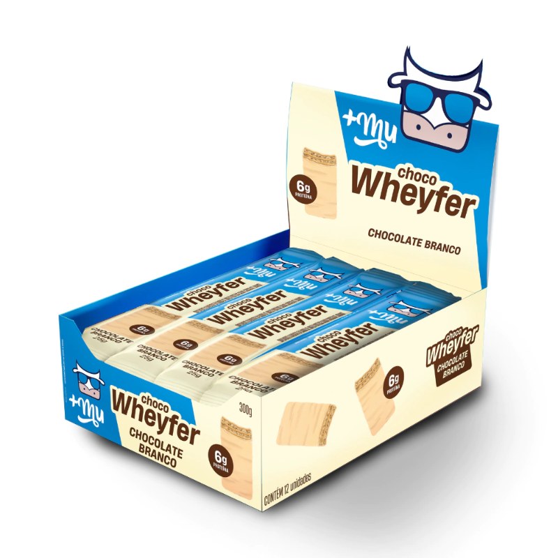 CHOCO WHEYFER CHOCOLATE BRANCO 25G - +MU
