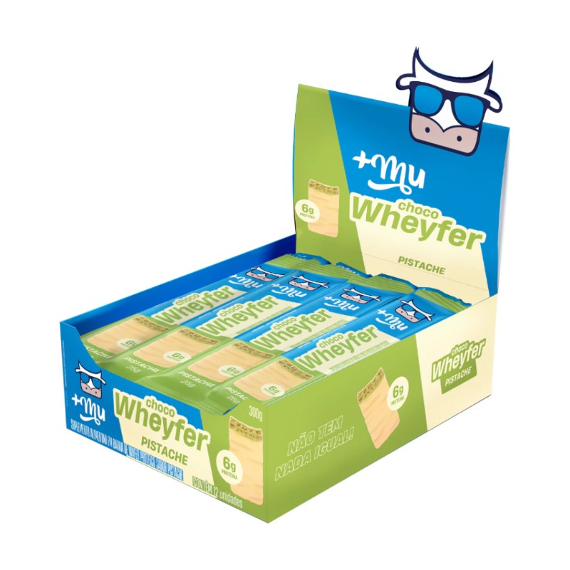 CHOCO WHEYFER PISTACHE 25G - +MU