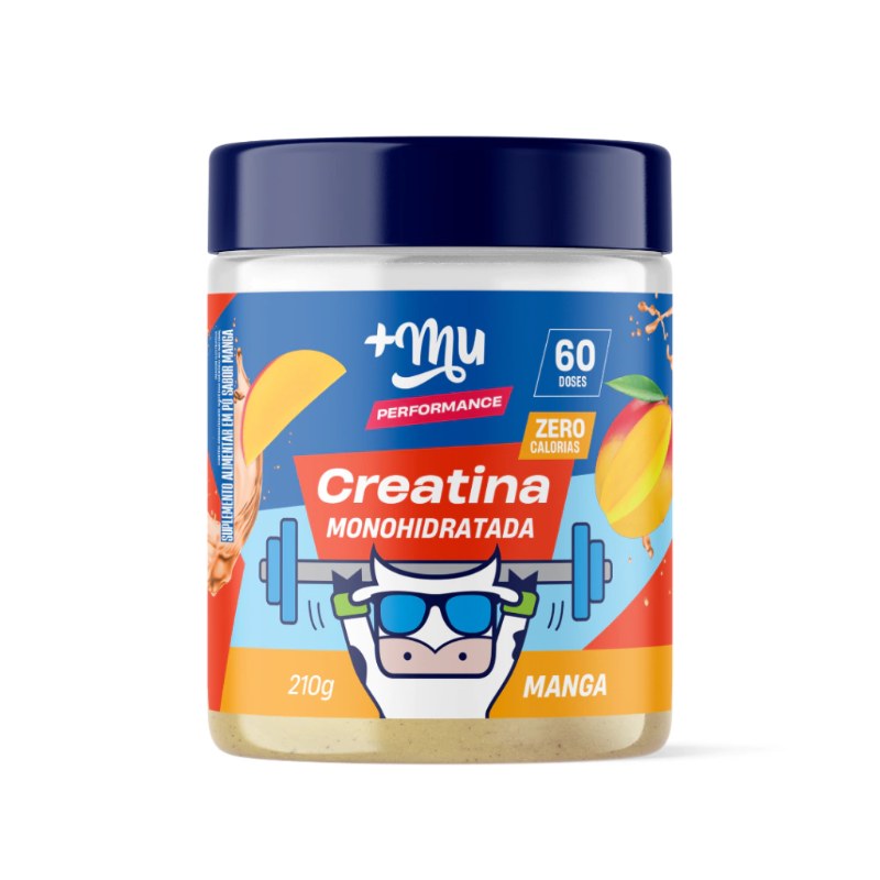 CREATINA MONOHIDRATADA MANGA 210G - +MU