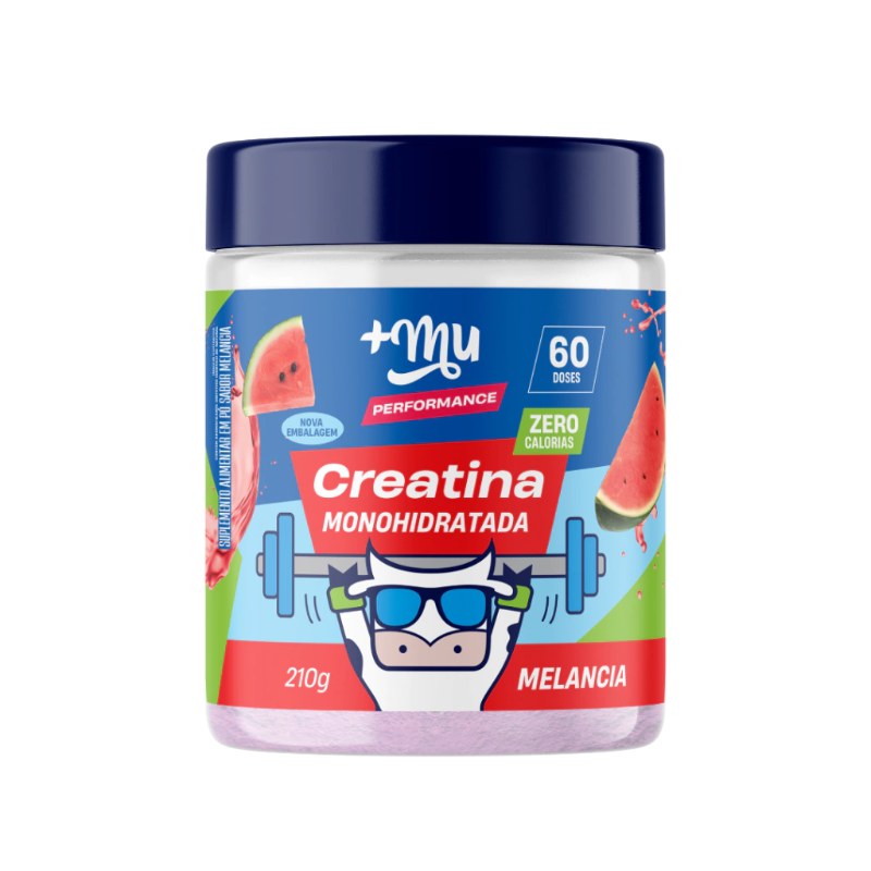 CREATINA MONOHIDRATADA MELANCIA 210G - +MU