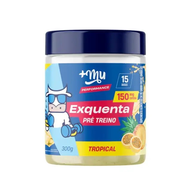 EXQUENTA PRÉ-TREINO TROPICAL 300G - +MU