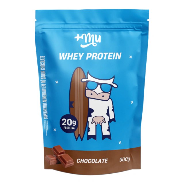 WHEY PROTEIN CHOCOLATE 900G - +MU