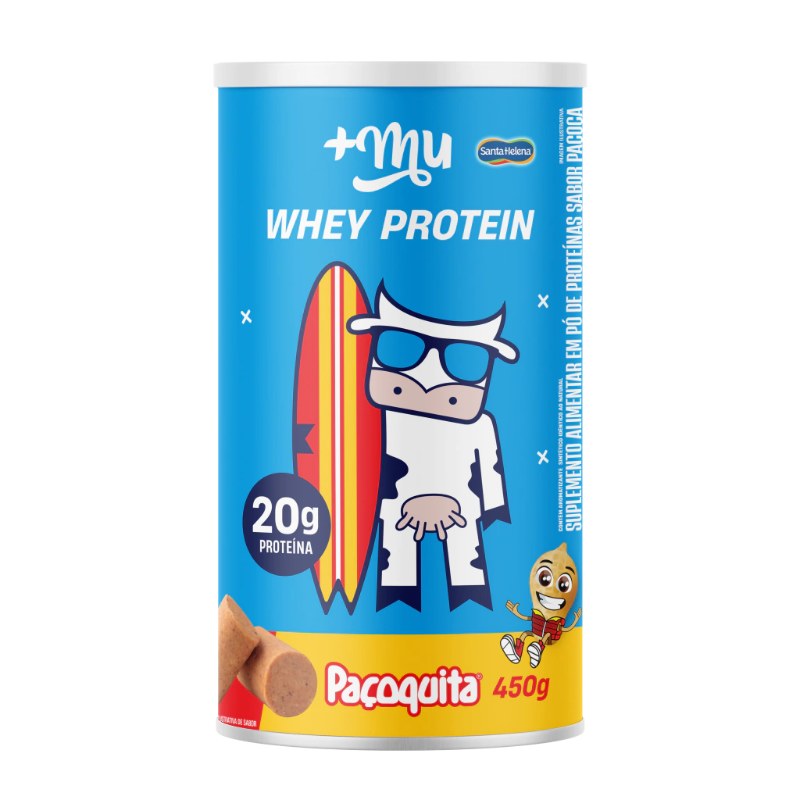 WHEY PROTEIN PAÇOQUITA 450G - +MU
