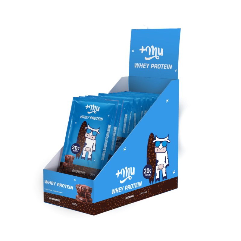 SACHÊ WHEY PROTEIN BROWNIE 31G - +MU