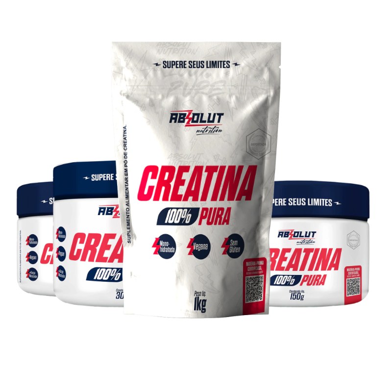 CREATINA 100% PURE 1KG - ABSOLUT