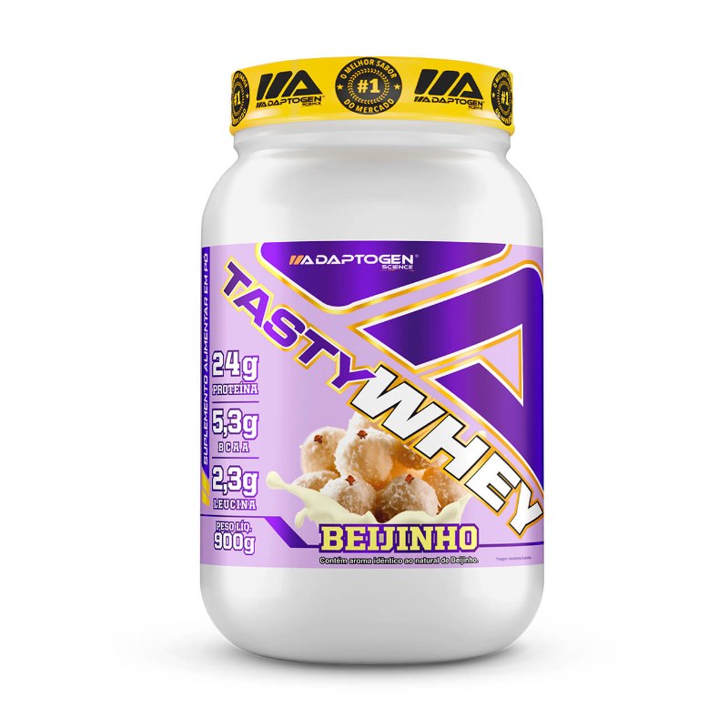 TASTY WHEY BEIJINHO 900G - ADAPTOGEN