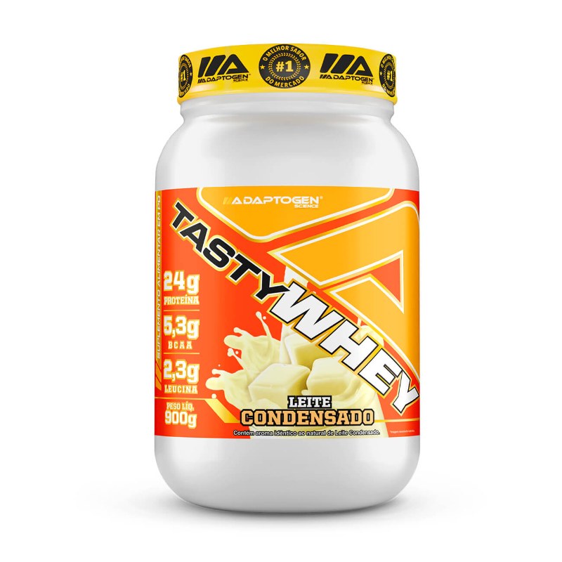 TASTY WHEY LEITE CONDENSADO 900G - ADAPTOGEN