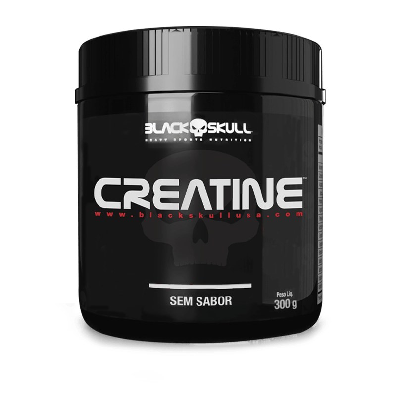CREATINE CAVEIRA PRETA 300G - BLACK SKULL