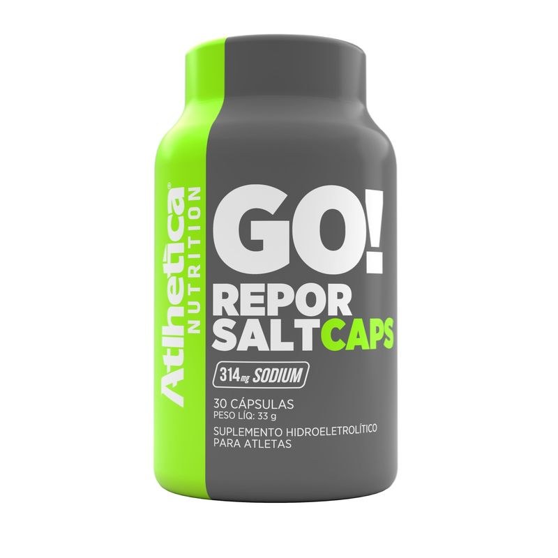 GO! SALTCAPS 30 CÁPSULAS - ATLHETICA