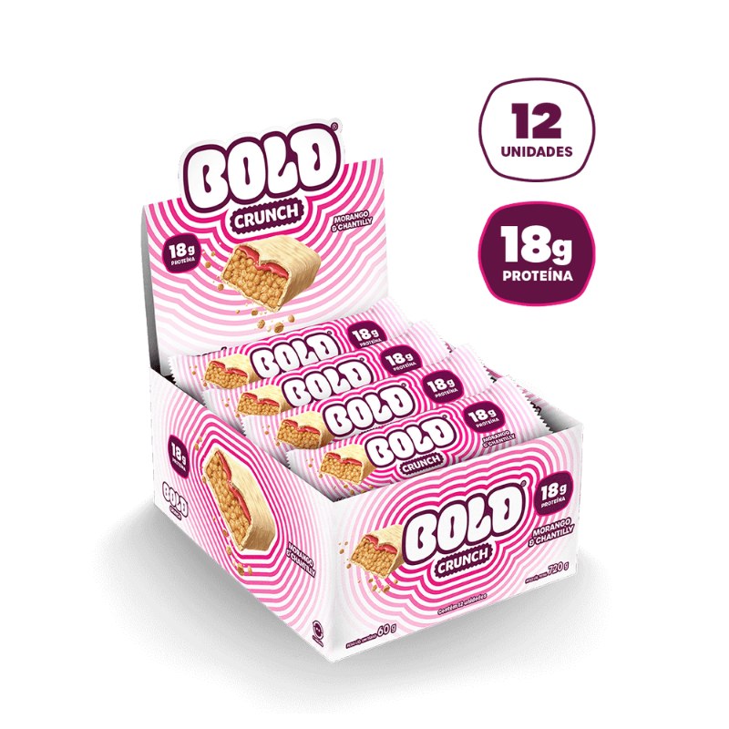 BOLD CRUNCH MORANGO E CHANTILLY - BOLD