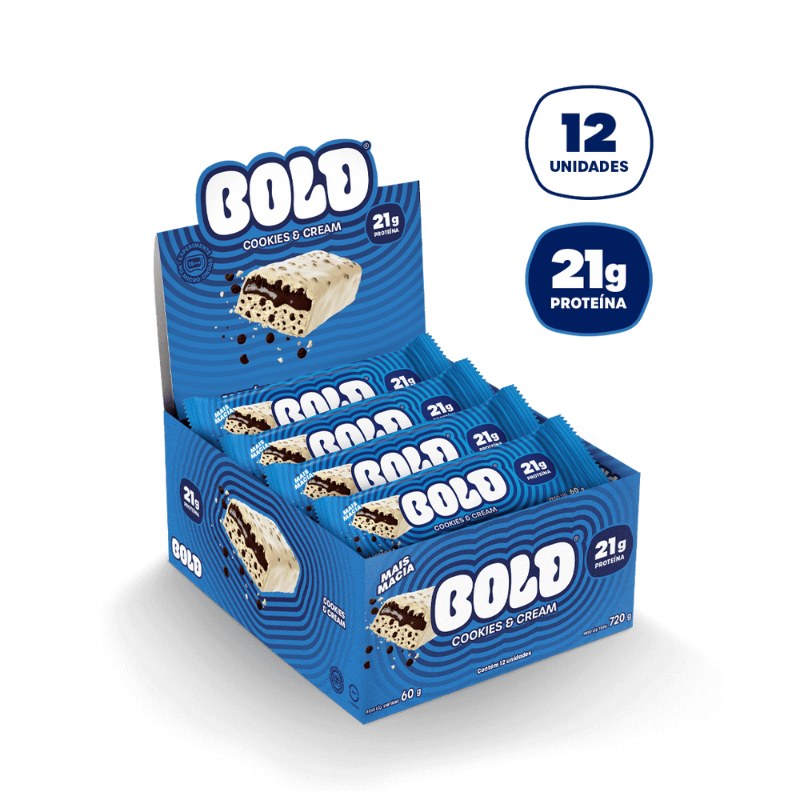 BOLD BAR COOKIES & CREAM - BOLD