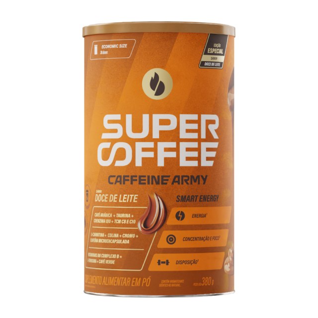 SUPERCOFFEE DOCE DE LEITE 380G - CAFFEINE ARMY