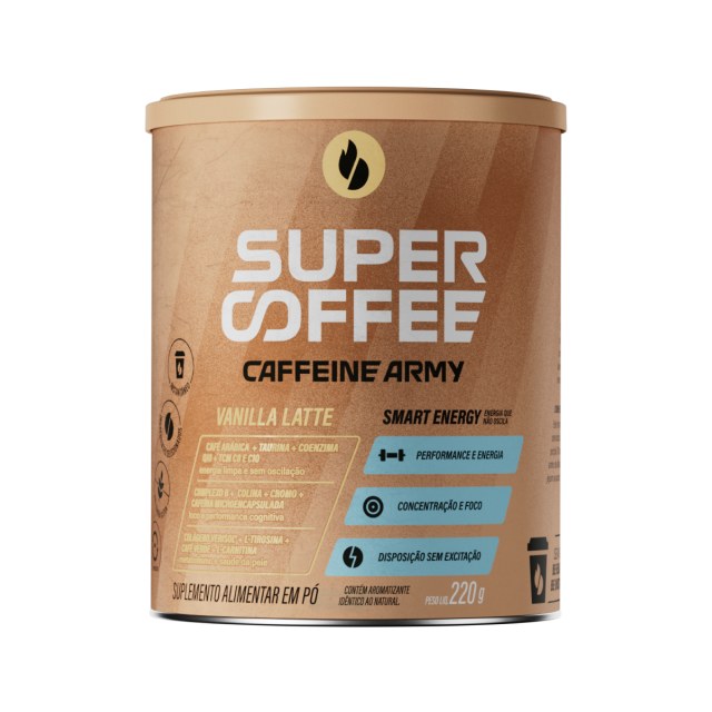 SUPERCOFFEE 3.0 VANILLA LATTE 150G - CAFFEINE ARMY