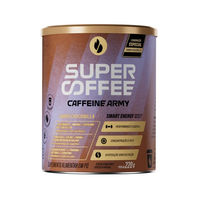 SUPERCOFFEE CHOCONILLA 220G - CAFFEINE ARMY