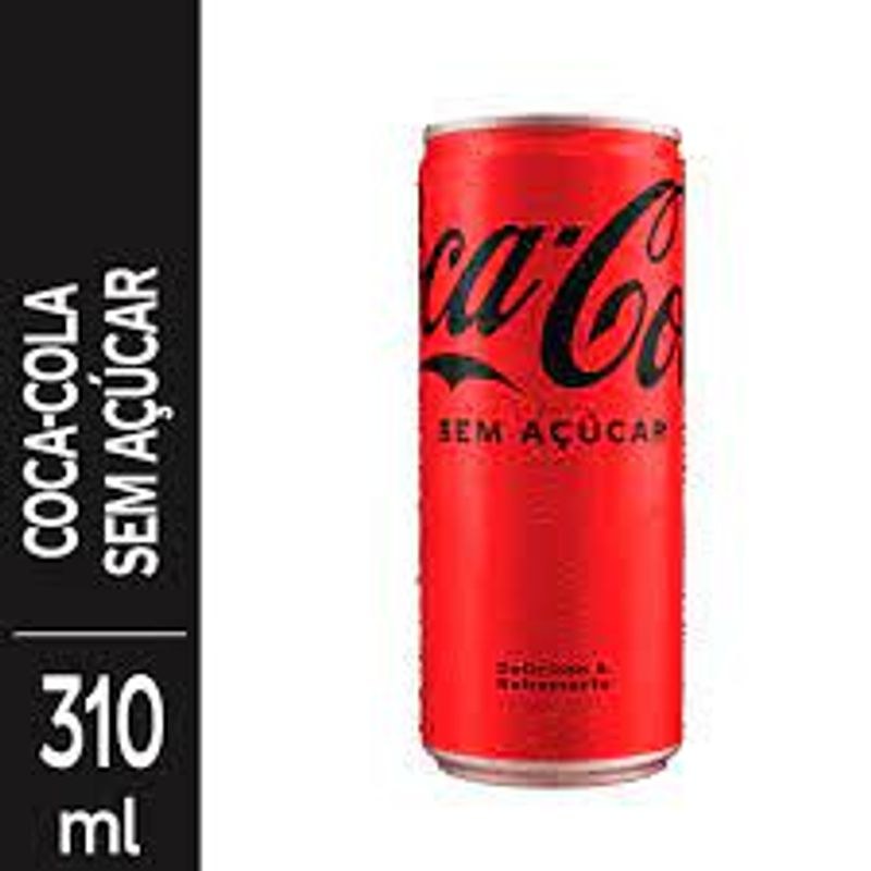 COCA-COLA ZERO AÇÚCAR 310ML