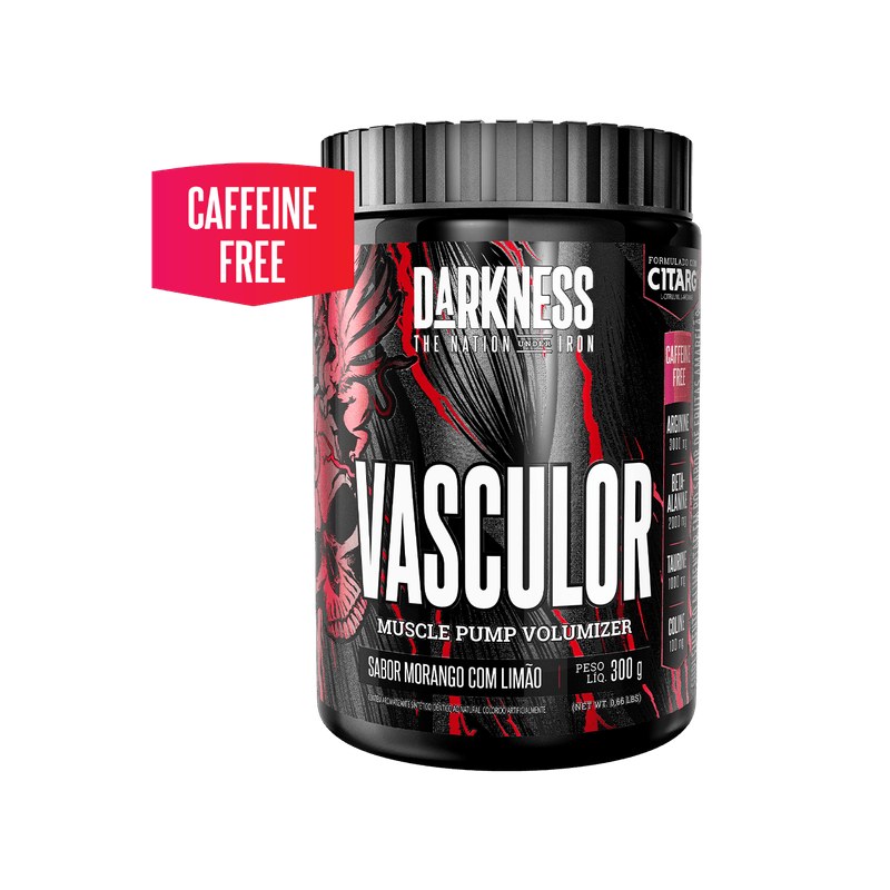 VASCULOR MORANGO COM LIMÃO SEM CAFEÍNA 300G - DARKNESS