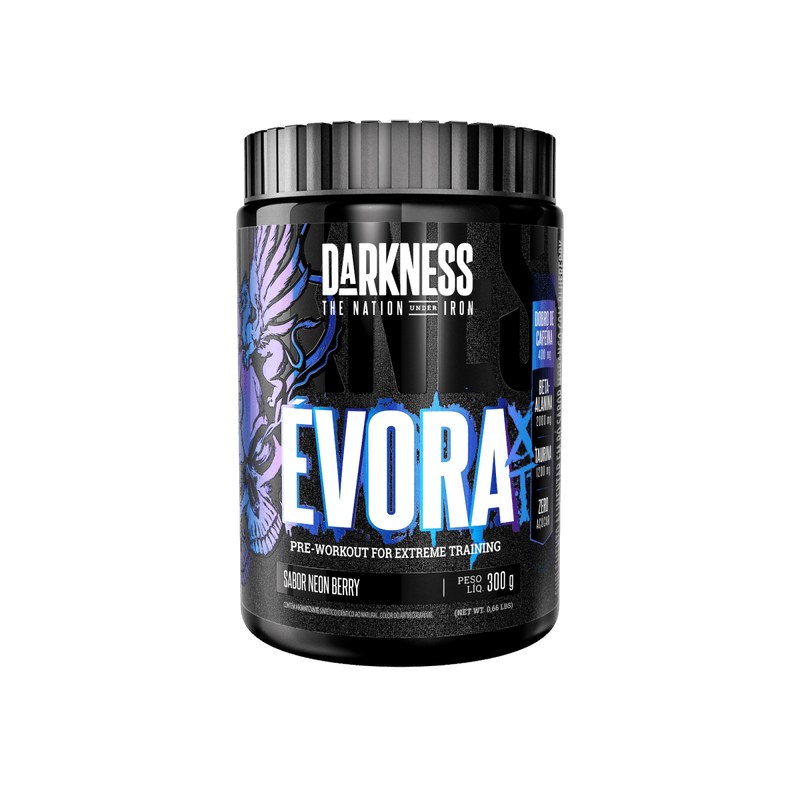 ÉVORA XT NEON BERRY DOBRO DE CAFEÍNA 300G - DARKNESS