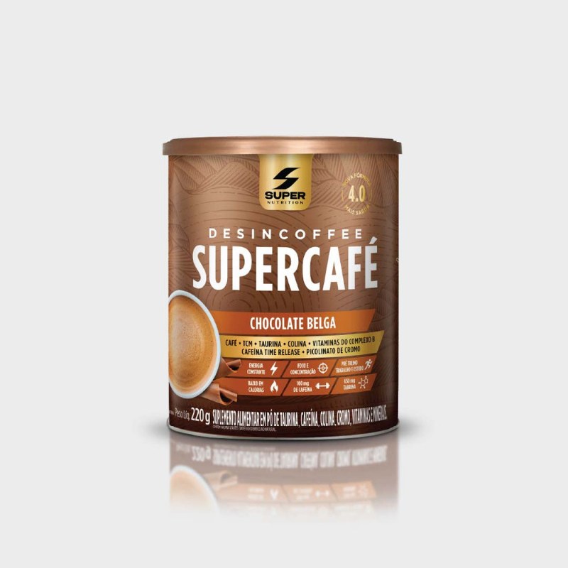 SUPERCAFÉ CHOCOLATE BELGA 220G - DESINCHÁ