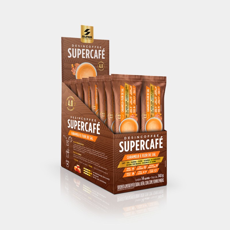 SUPERCAFÉ STICK CARAMELO E FLOR DE SAL 10G - DESINCHÁ