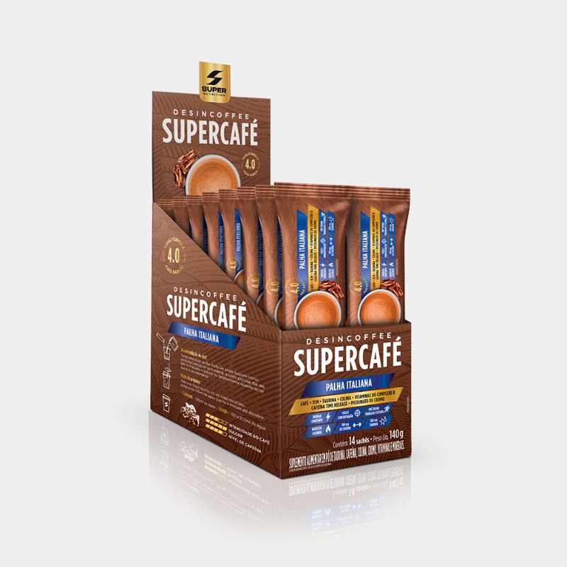 SUPERCAFÉ STICK PALHA ITALIANA 10G - DESINCHÁ