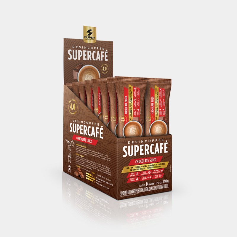 SUPERCAFÉ SACHÊ CHOCOLATE SUÍÇO - DESINCHÁ