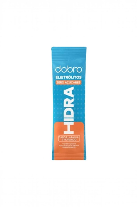 HIDRA ELETRÓLITOS LARANJA E MORANGO SACHÊ 7G - DOBRO