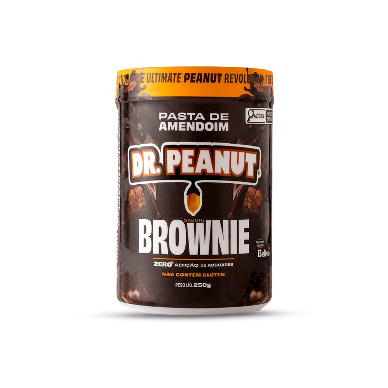 PASTA DE AMENDOIM BROWNIE 250G - DR. PEANUT
