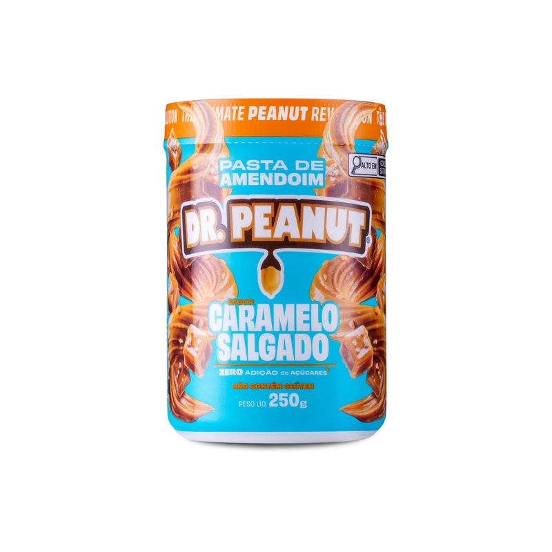 PASTA DE AMENDOIM CARAMELO SALGADO 400G - DR. PEANUT