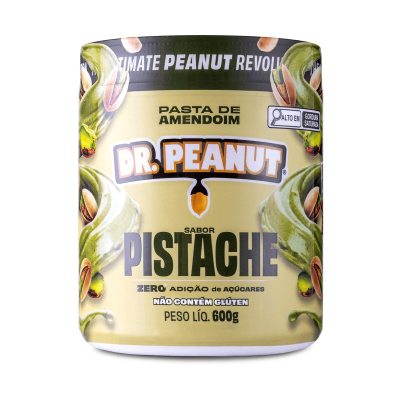 PASTA DE AMENDOIM PISTACHE 600G - DR. PEANUT