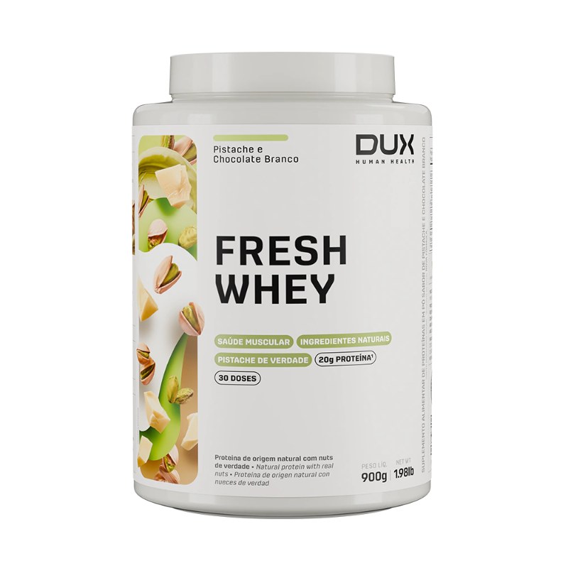 FRESH WHEY FRUTAS VERMELHAS 900G - DUX