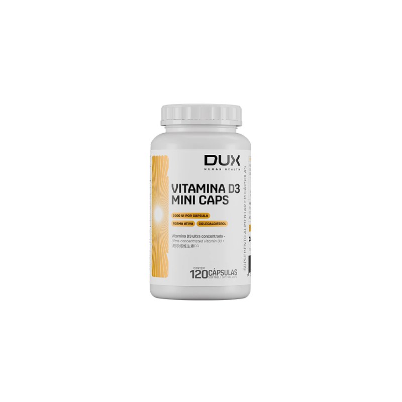 VITAMINA D3 MINI CAPS 120 CÁPSULAS - DUX
