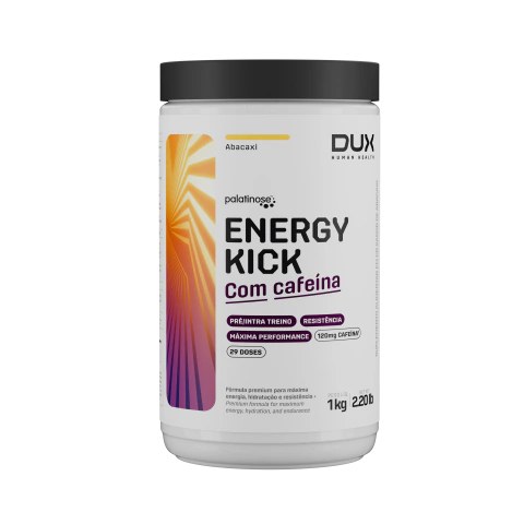 ENERGY KICK ABACAXI SEM CAFEÍNA 1KG - DUX