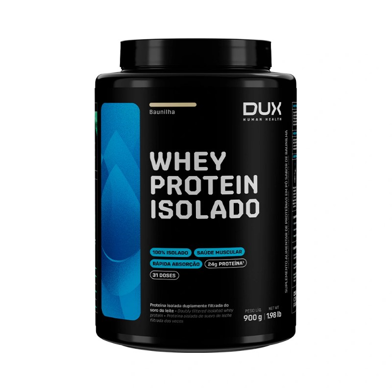 WHEY PROTEIN ISOLADO CHOCOLATE 900G - DUX