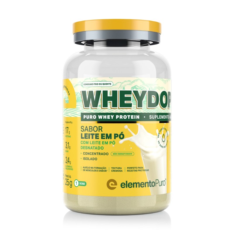 DOSE WHEYDOP X LEITE EM PÓ 25G - ELEMENTO PURO