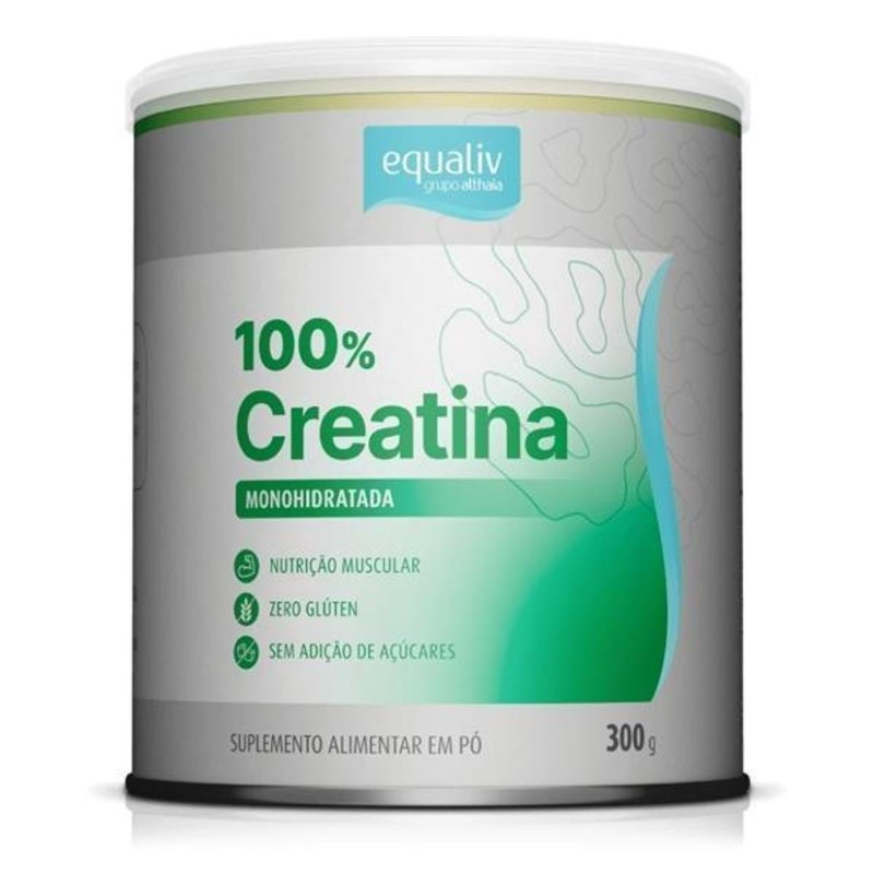 100% CREATINA MONOHIDRATADA 600G - EQUALIV