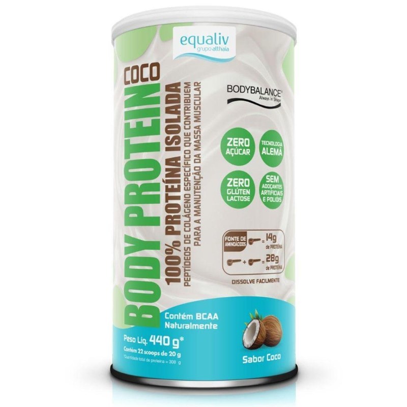 BODY PROTEIN COCO 440G - EQUALIV